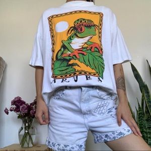 RASTA FROG GRAHPIC TEE